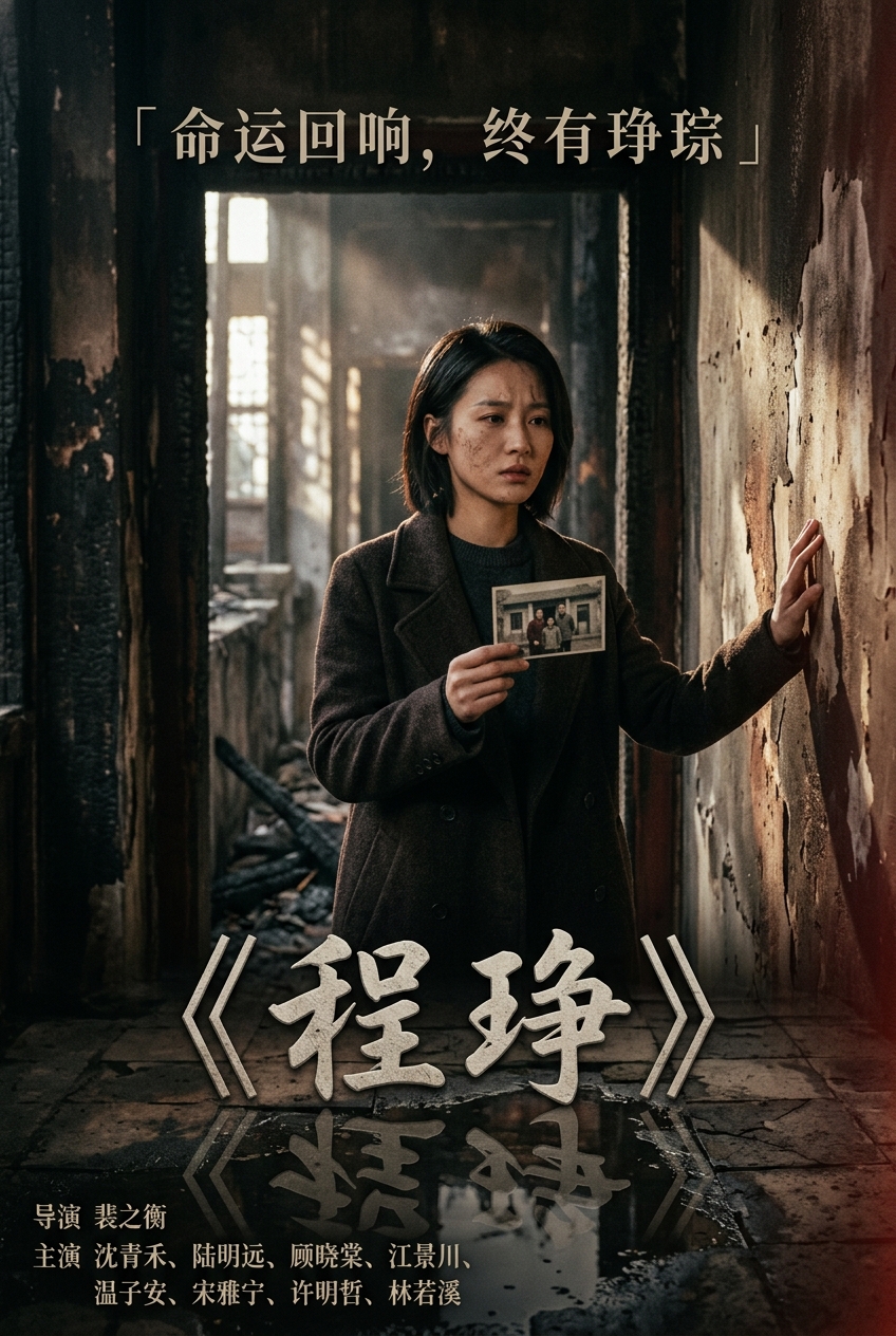 《程琤》主视觉海报